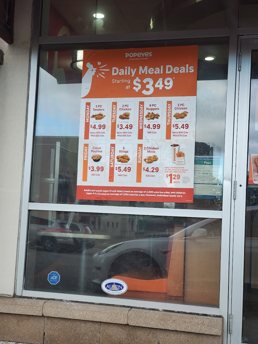 Popeyes Louisiana Kitchen, Square One-image-menu-3