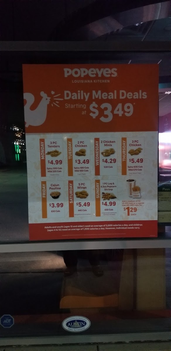 Popeyes Louisiana Kitchen, Square One-image-menu-6